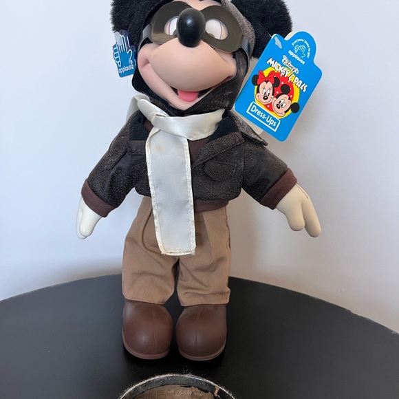 Vintage NWT Disney Mickey & Pals Dress Up Mickey Mouse Aviator By Applause